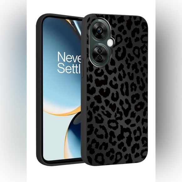 iPhone 16 PL Matte Black Leopard Cheetah Print Magnetic Case Cover Cute NIB - Picture 4 of 16